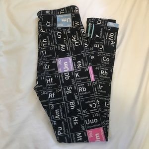 Periodic Table Leggings